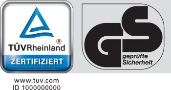 logo tüv rheinland zertifiziert gs zeichen